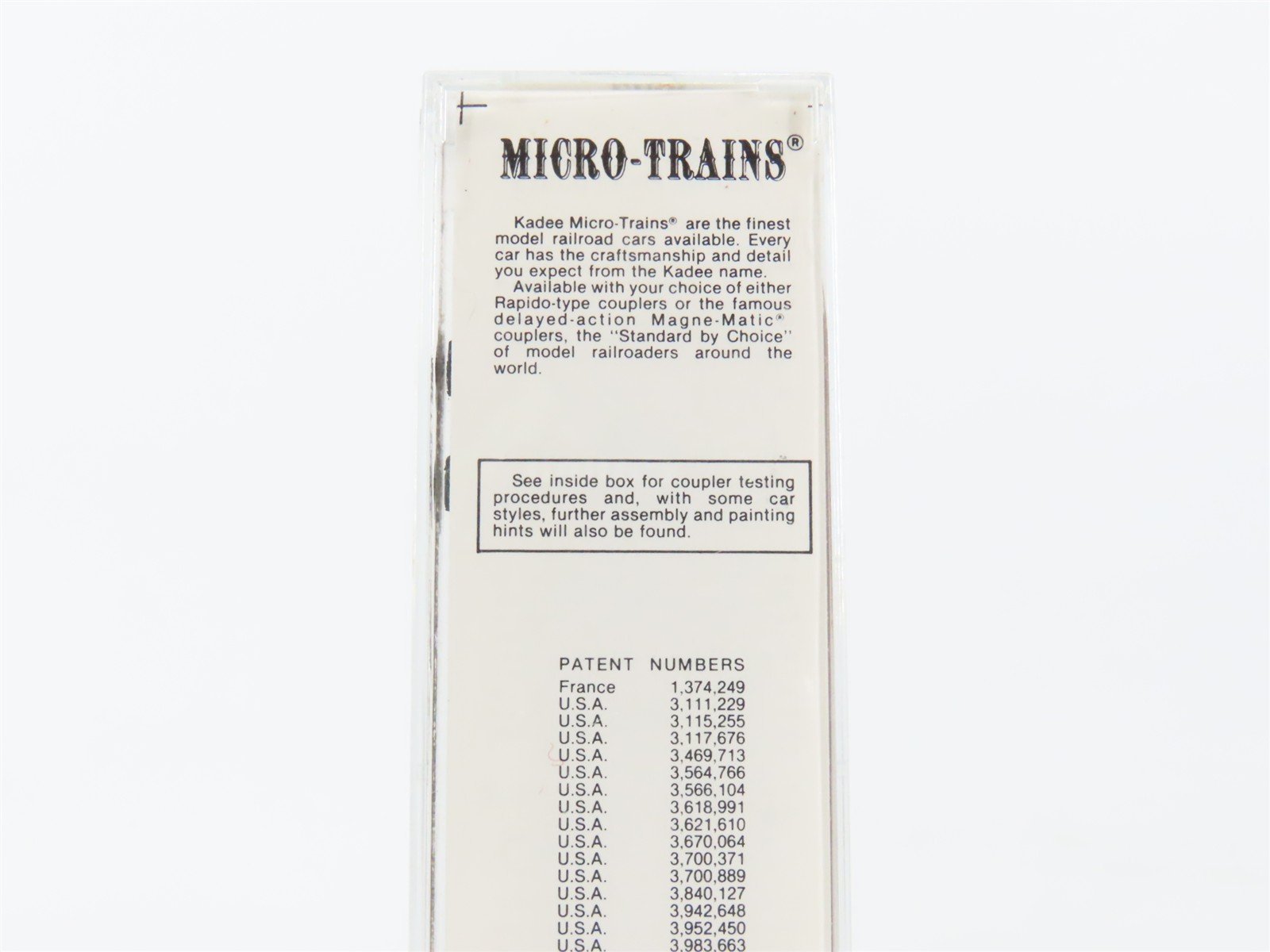 N Scale Kadee Micro-Trains MTL 20530 SR Southern Railway 40' Box Car #10060