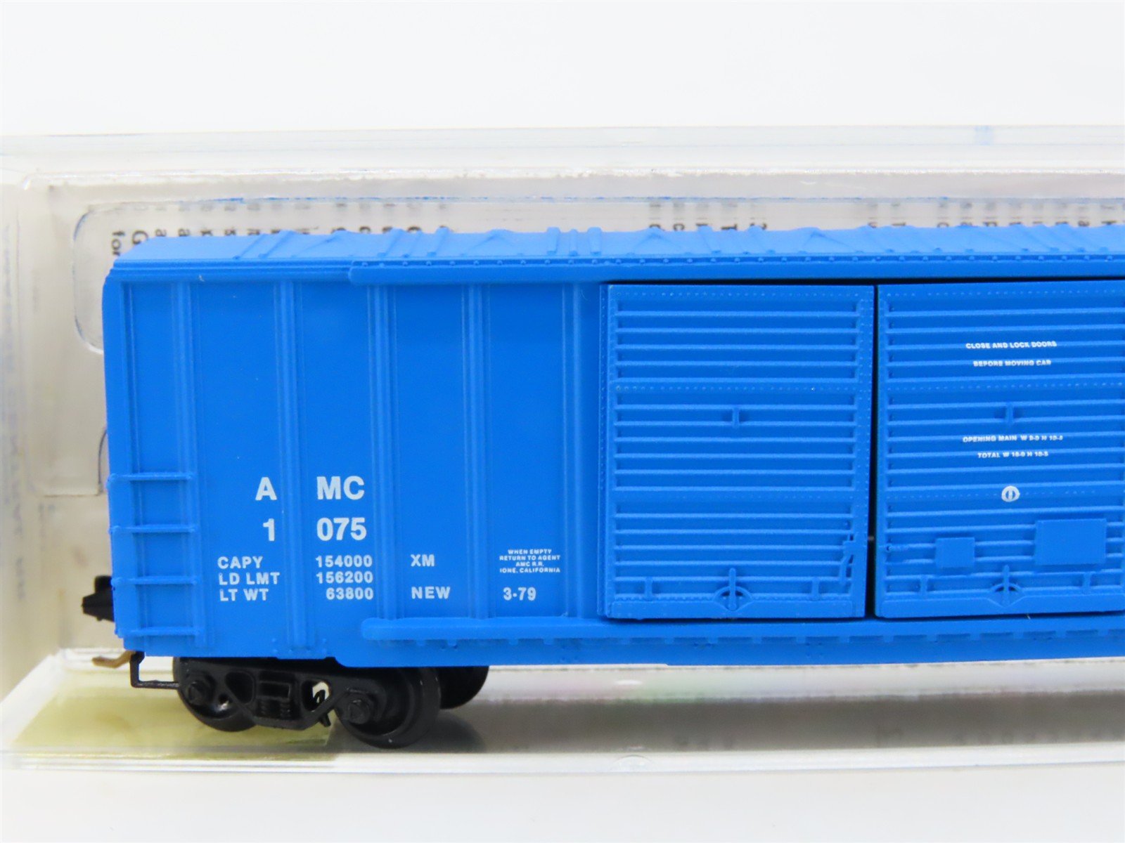 N Scale Kadee Micro-Trains MTL 30140 AMC Amador Central 50' Box Car #1075