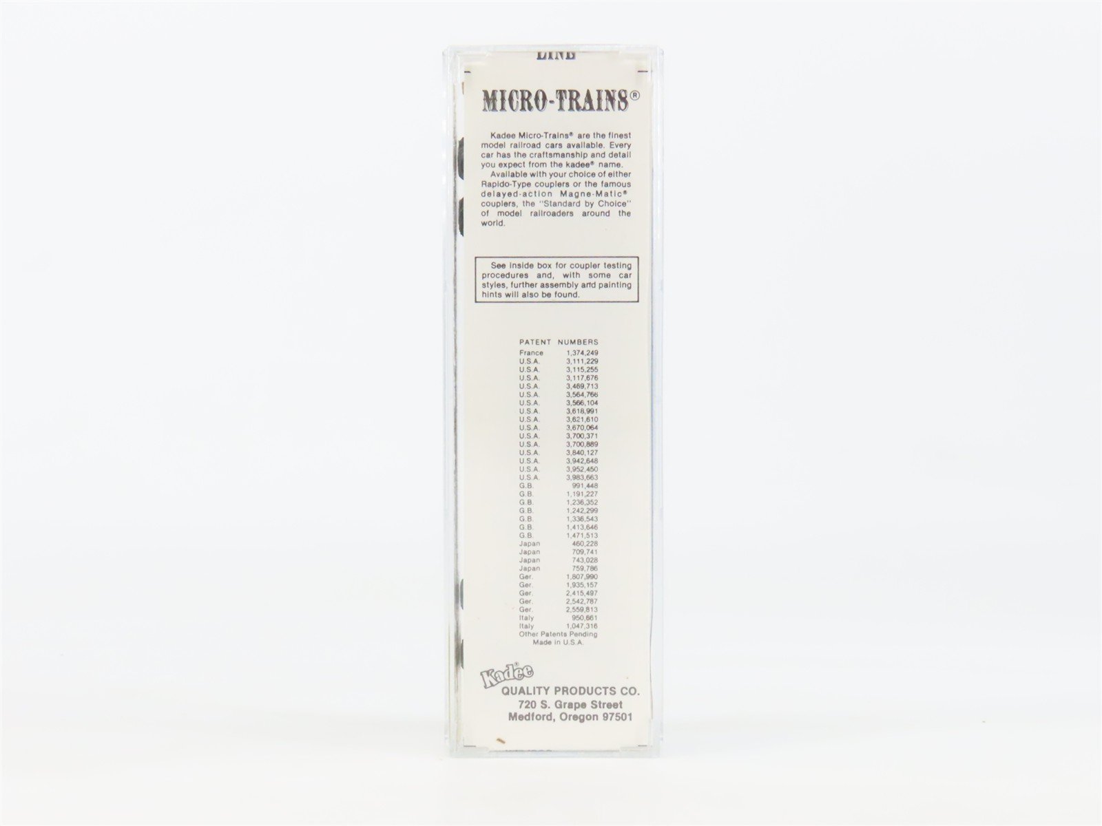 N Scale Kadee Micro-Trains MTL 30140 AMC Amador Central 50' Box Car #1075