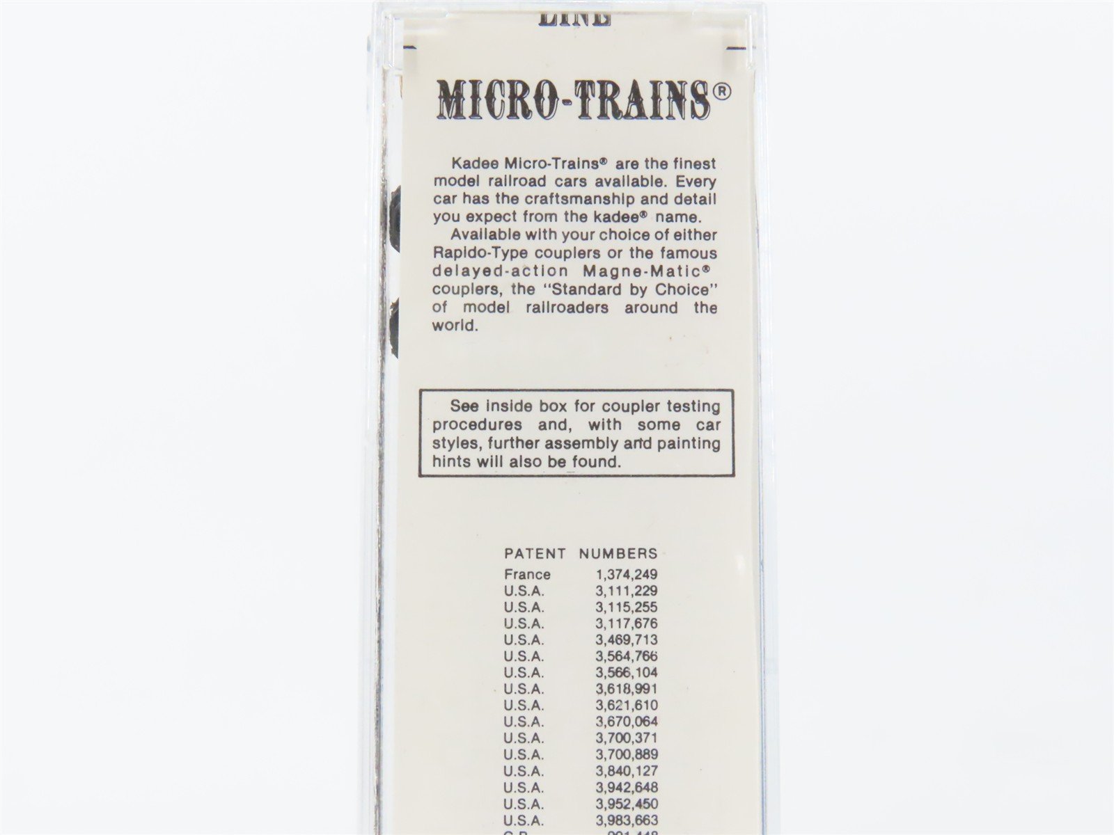 N Scale Kadee Micro-Trains MTL 30140 AMC Amador Central 50' Box Car #1075
