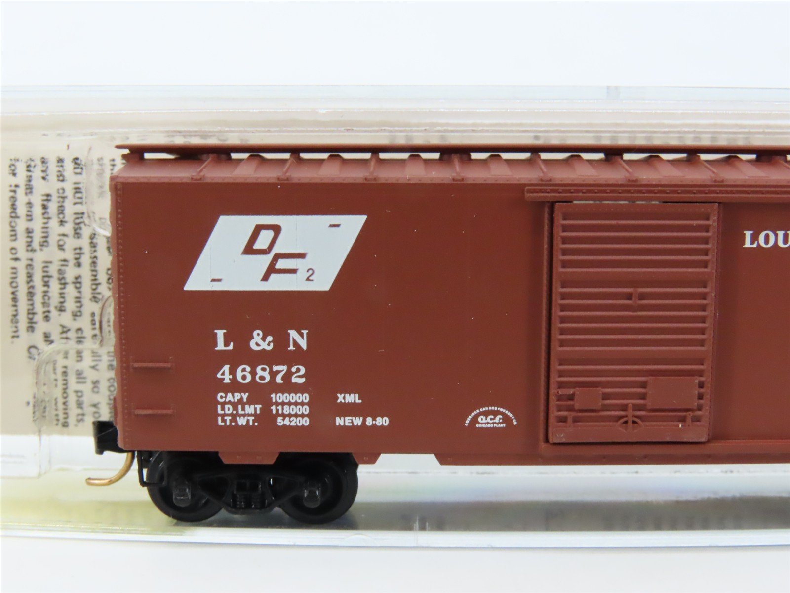N Scale Kadee Micro-Trains MTL 20430 L&N Louisville & Nashville 40' Boxcar 46872