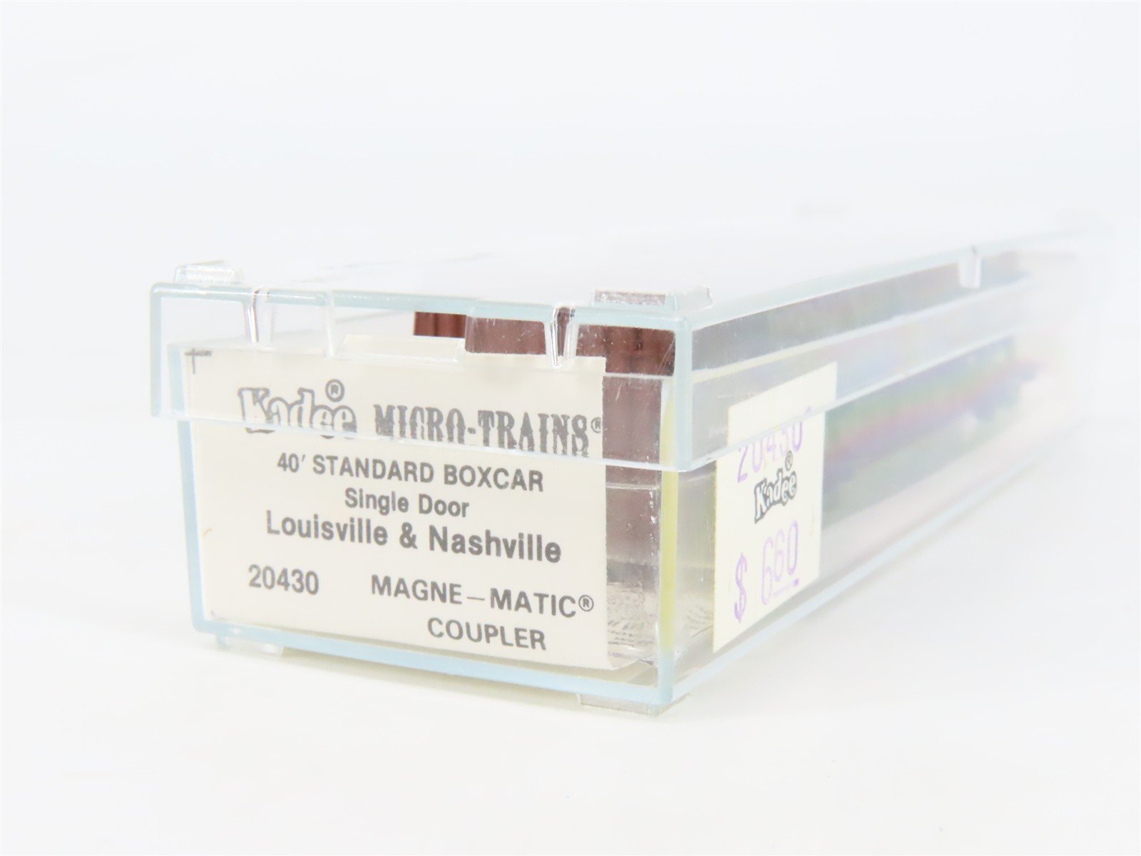 N Scale Kadee Micro-Trains MTL 20430 L&N Louisville & Nashville 40' Boxcar 46872