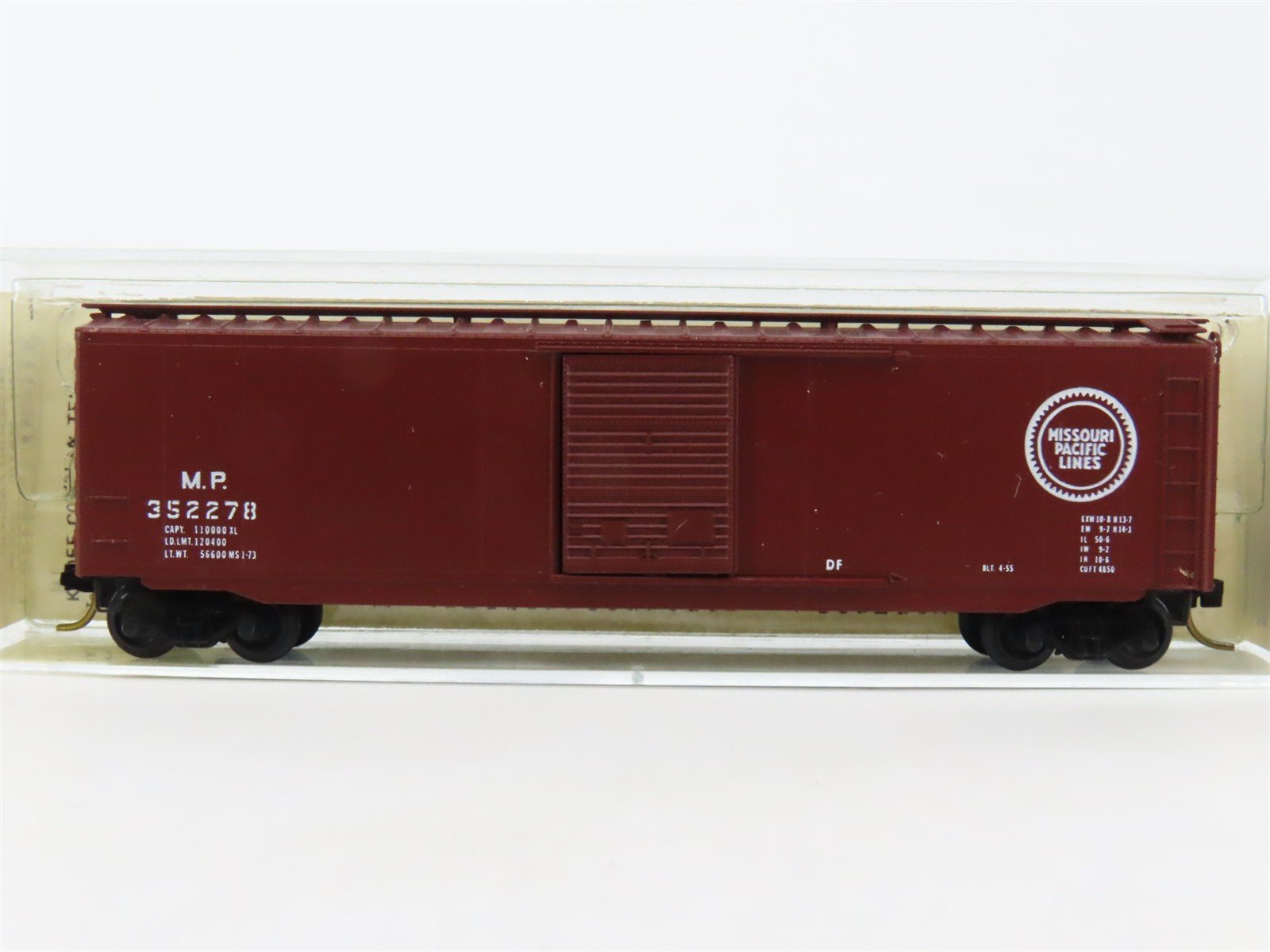 N Scale Kadee Micro-Trains MTL 31040 MP Missouri Pacific 50' Box Car #352278