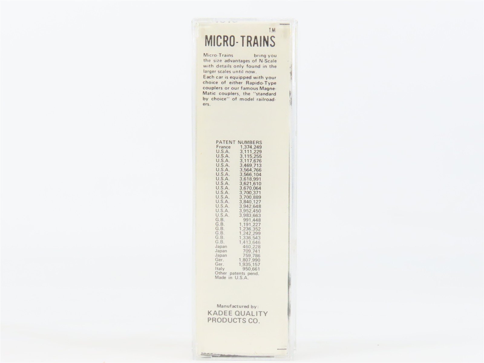 N Scale Kadee Micro-Trains MTL 31010 ITC Illinois Terminal 50' Box Car #9449