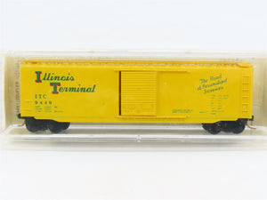 N Scale Kadee Micro-Trains MTL 31010 ITC Illinois Terminal 50' Box Car #9449