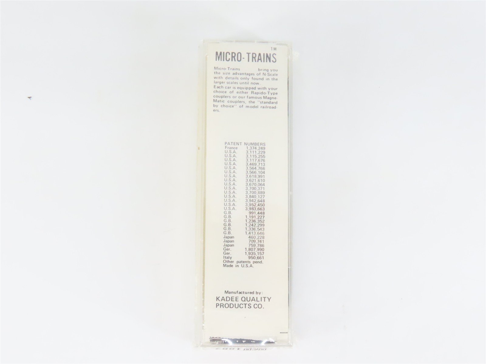N Scale Kadee Micro-Trains MTL 31010 ITC Illinois Terminal 50' Box Car #9449