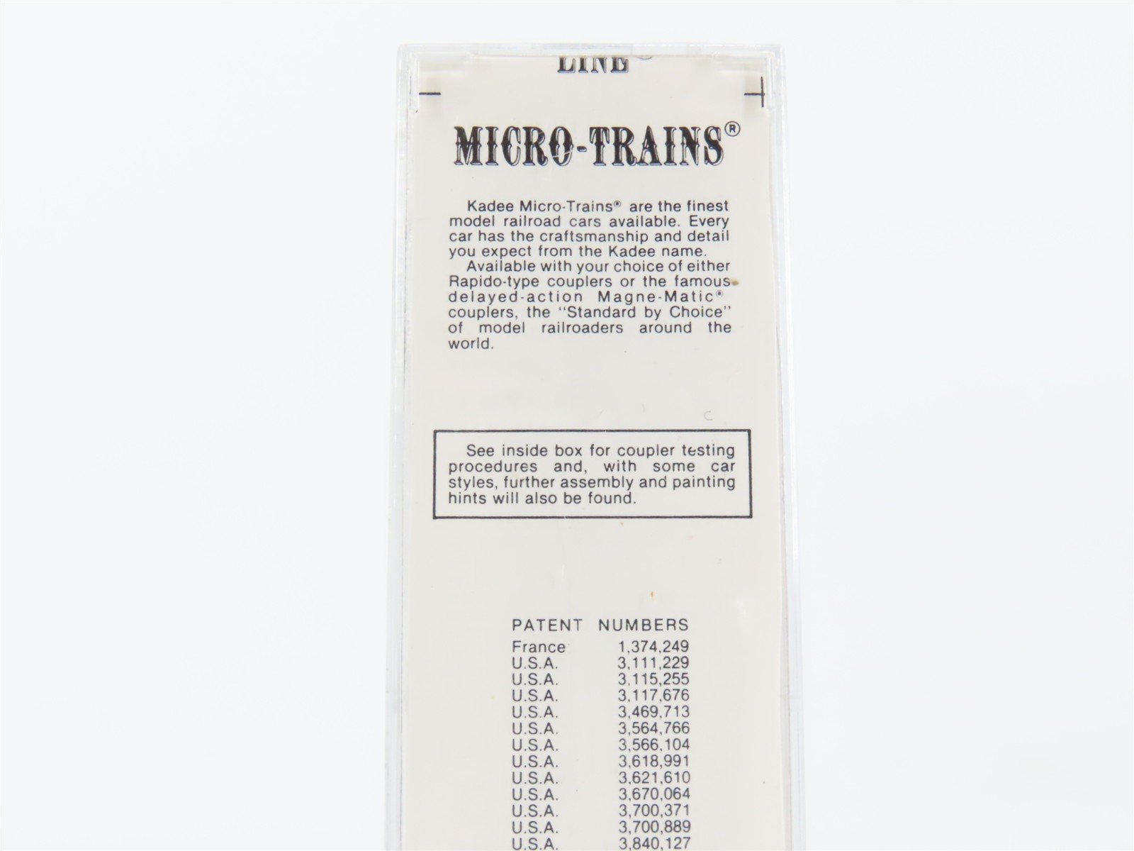 N Scale Kadee Micro-Trains MTL 30120 WCTR White City Terminal 50' Boxcar #100589