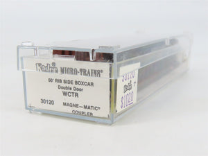 N Scale Kadee Micro-Trains MTL 30120 WCTR White City Terminal 50' Boxcar #100589