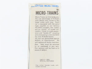 N Scale Kadee Micro-Trains MTL 31000 Dimensional Data 50' Box Car - Blue Label