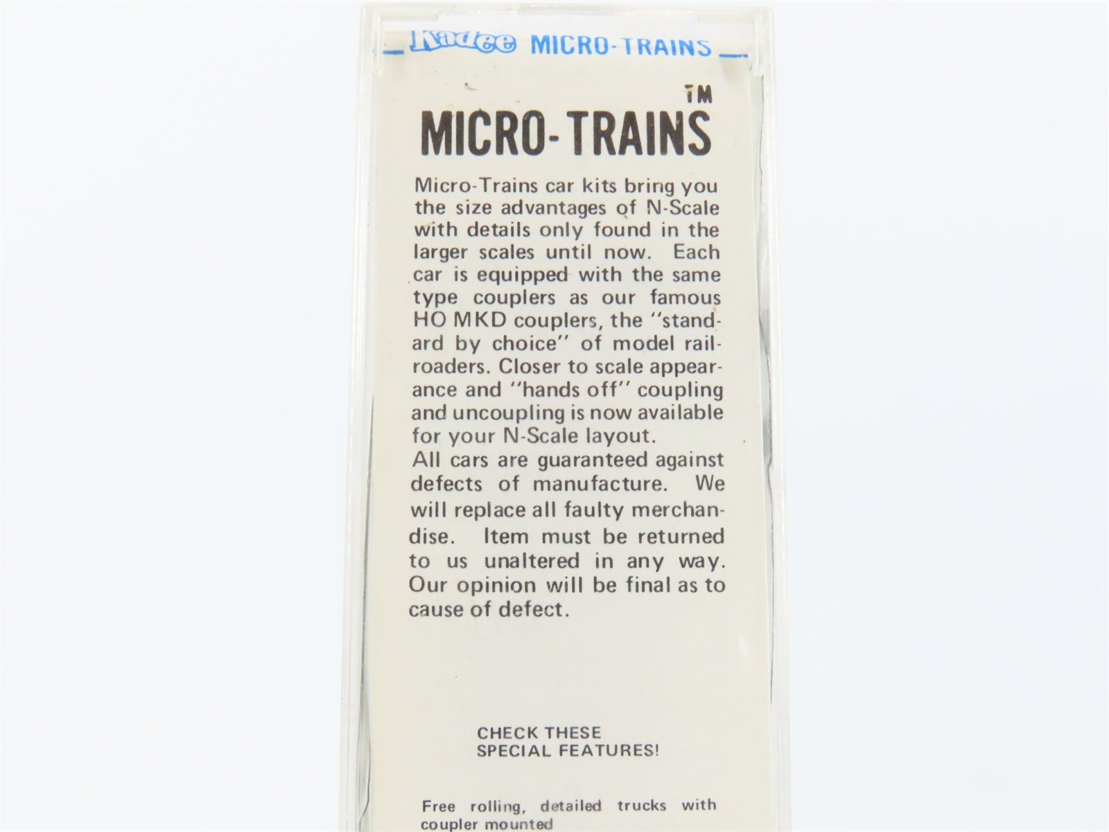 N Kadee Micro-Trains MTL 28095 SP Southern Pacific 40' Boxcar 26681 - Blue Label