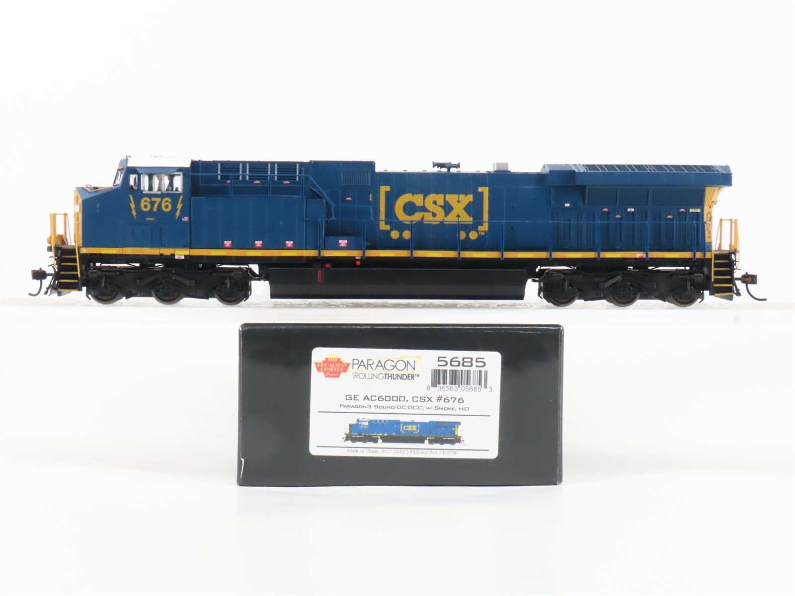 HO Scale Broadway Limited BLI 5685 CSX Yn3b GE AC6000 Diesel #676 - Paragon3