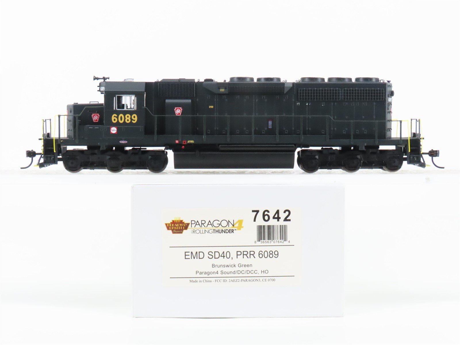 HO Broadway Limited BLI 7642 PRR Pennsylvania EMD SD40 Diesel #6089 - Paragon4