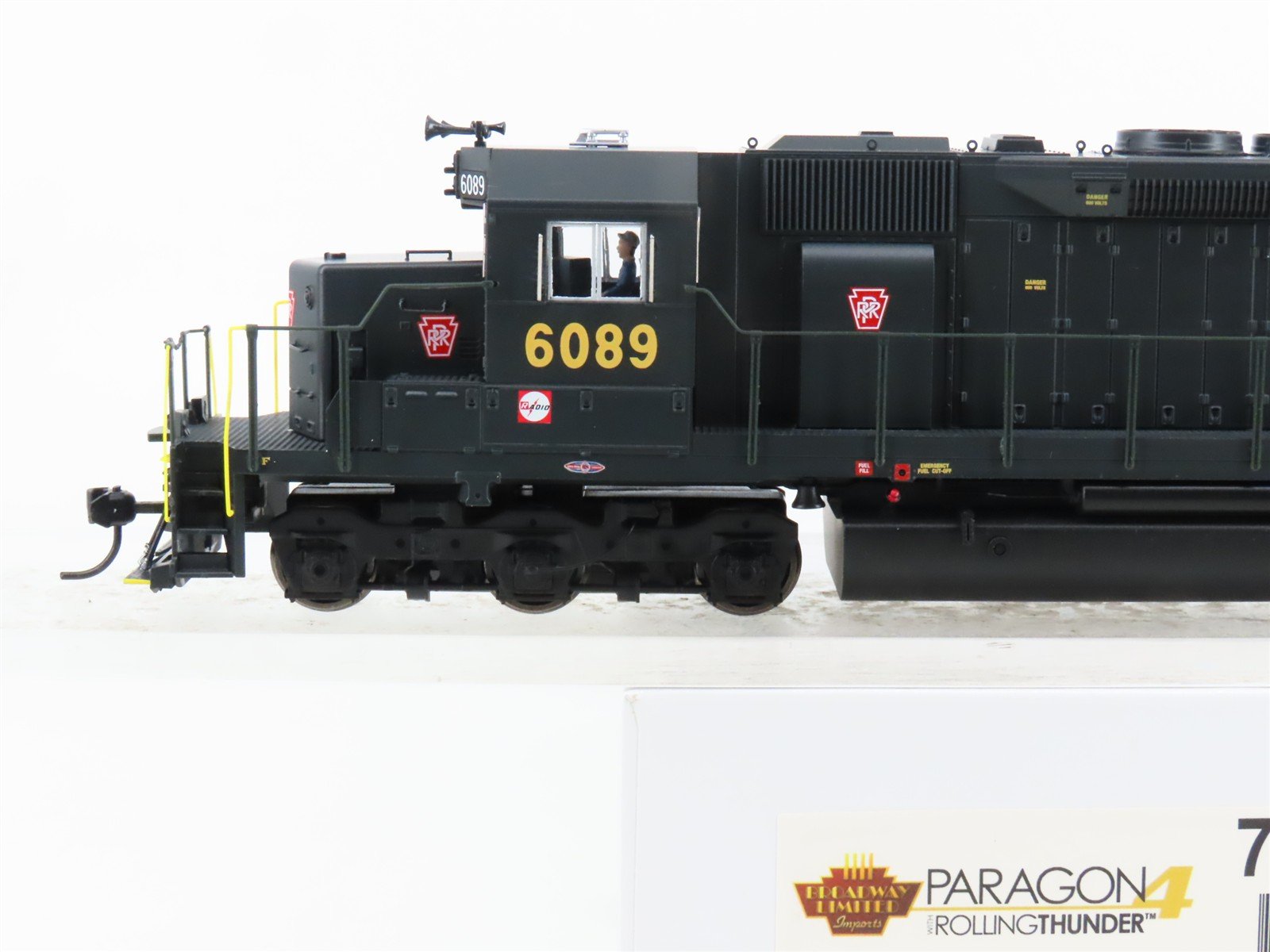 HO Broadway Limited BLI 7642 PRR Pennsylvania EMD SD40 Diesel #6089 - Paragon4