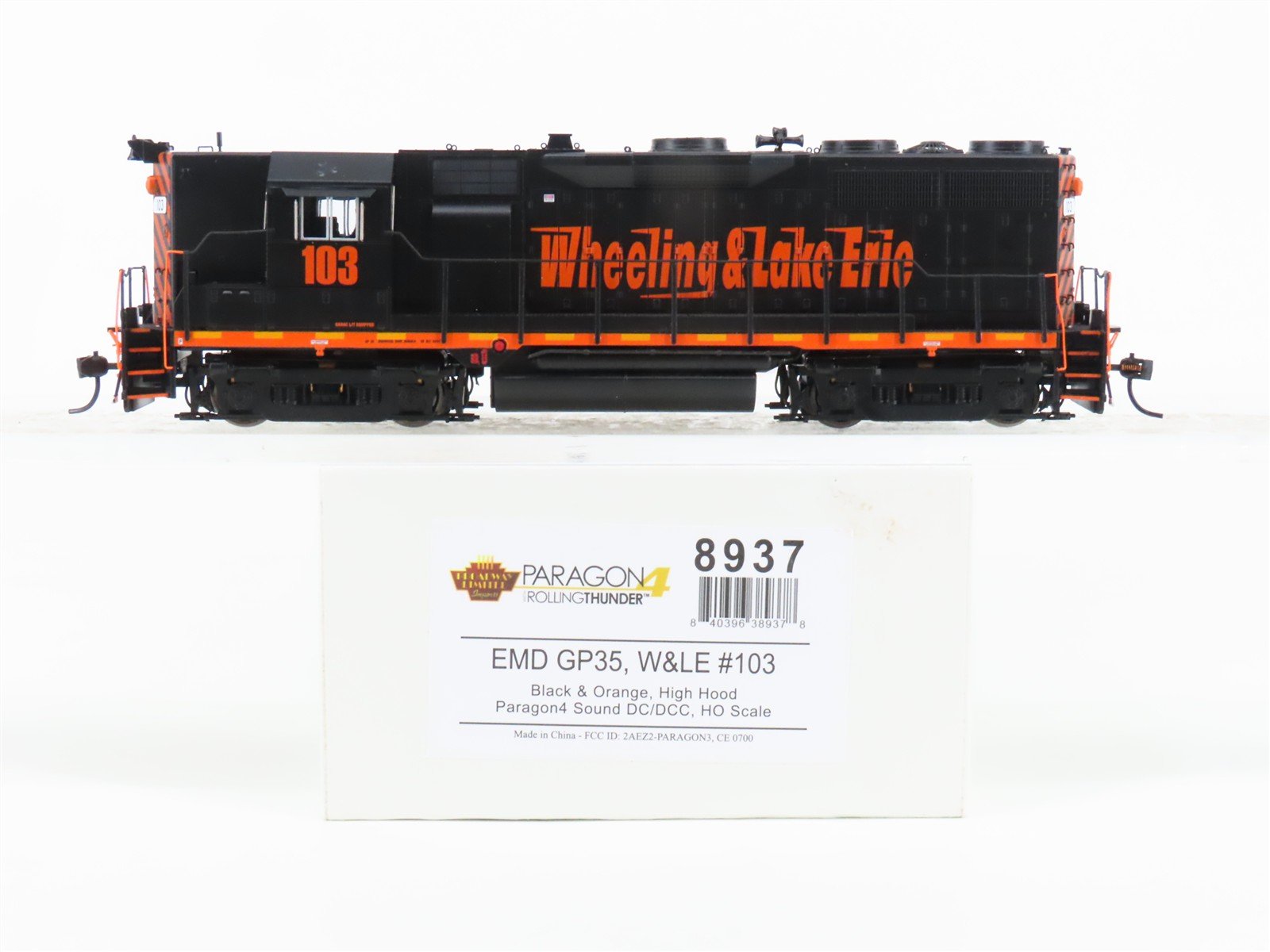 HO Broadway Limited BLI 8937 W&LE EMD GP35 High-Hood Diesel #103 - Paragon4