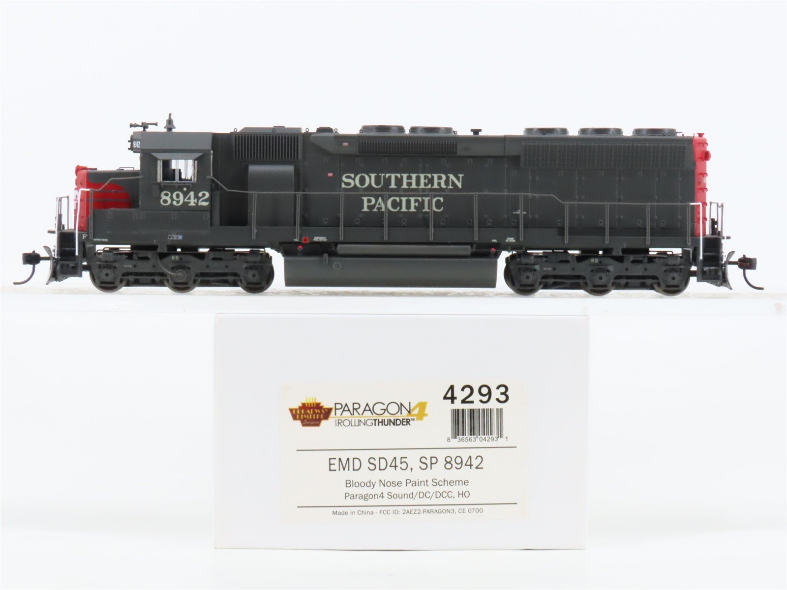 HO Broadway Limited BLI 4293 SP "Bloody Nose" EMD SD45 Diesel #8942 - Paragon4
