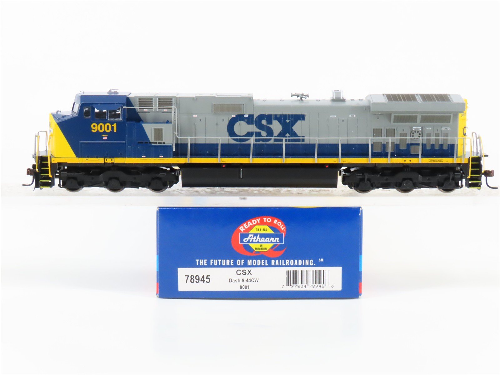 HO Athearn 78945 CSX Transportation GE Dash 9-44CW Diesel #9001 w/ DCC & Sound
