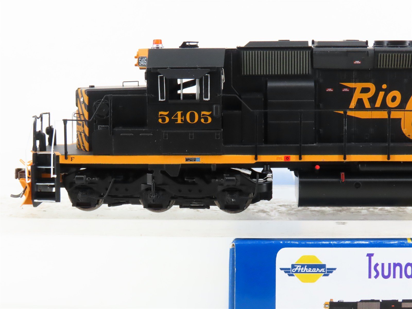 HO Athearn ATH73145 D&RGW Rio Grande EMD SD40T-2 Diesel #5405 w/ DCC & Sound