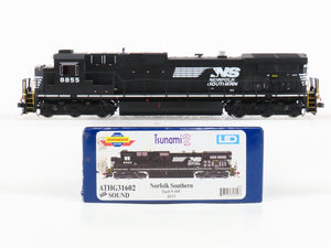 HO Scale Athearn Genesis ATHG31602 NS Dash 9-40C Diesel #8855 w/ DCC & Sound