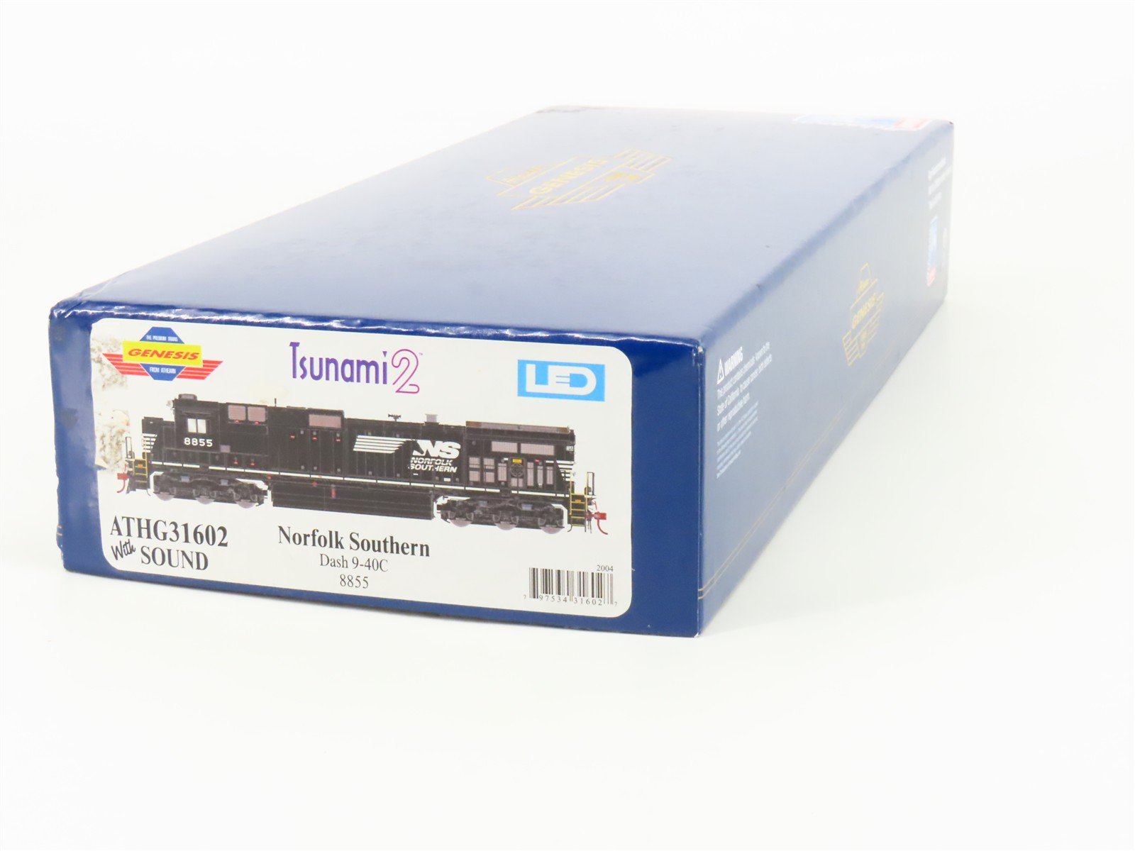 HO Scale Athearn Genesis ATHG31602 NS Dash 9-40C Diesel #8855 w/ DCC & Sound