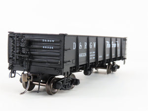 HO Scale InterMountain 35007-52 D&RGW Rio Grande Drop-Bottom Gondola #46324