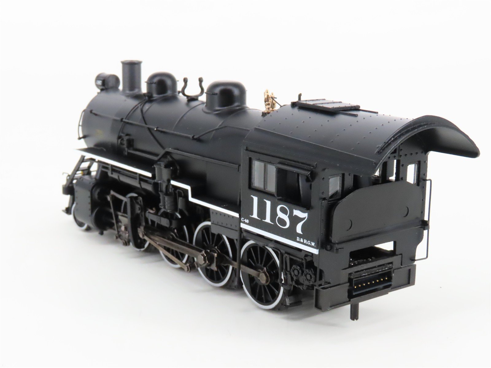 HO Broadway Limited BLI 5509 D&RGW 2-8-0 Consolidation Steam #1187 - Paragon3