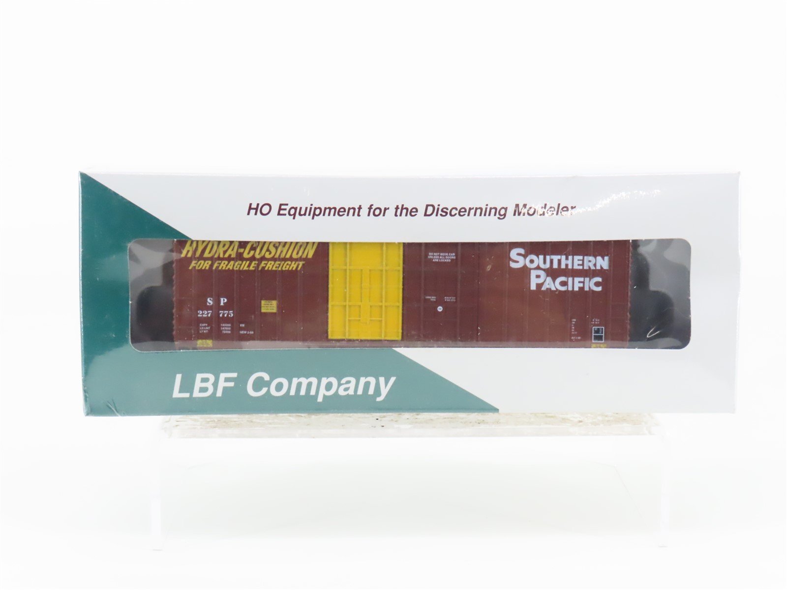 HO Scale LBF Kit 1396 SP Southern Pacific 50' Hi Cube Box Car #227775 - Sealed