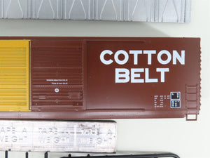 HO Scale LBF Kit 2203 SSW Cotton Belt Route 50' Double Door Box Car #49593