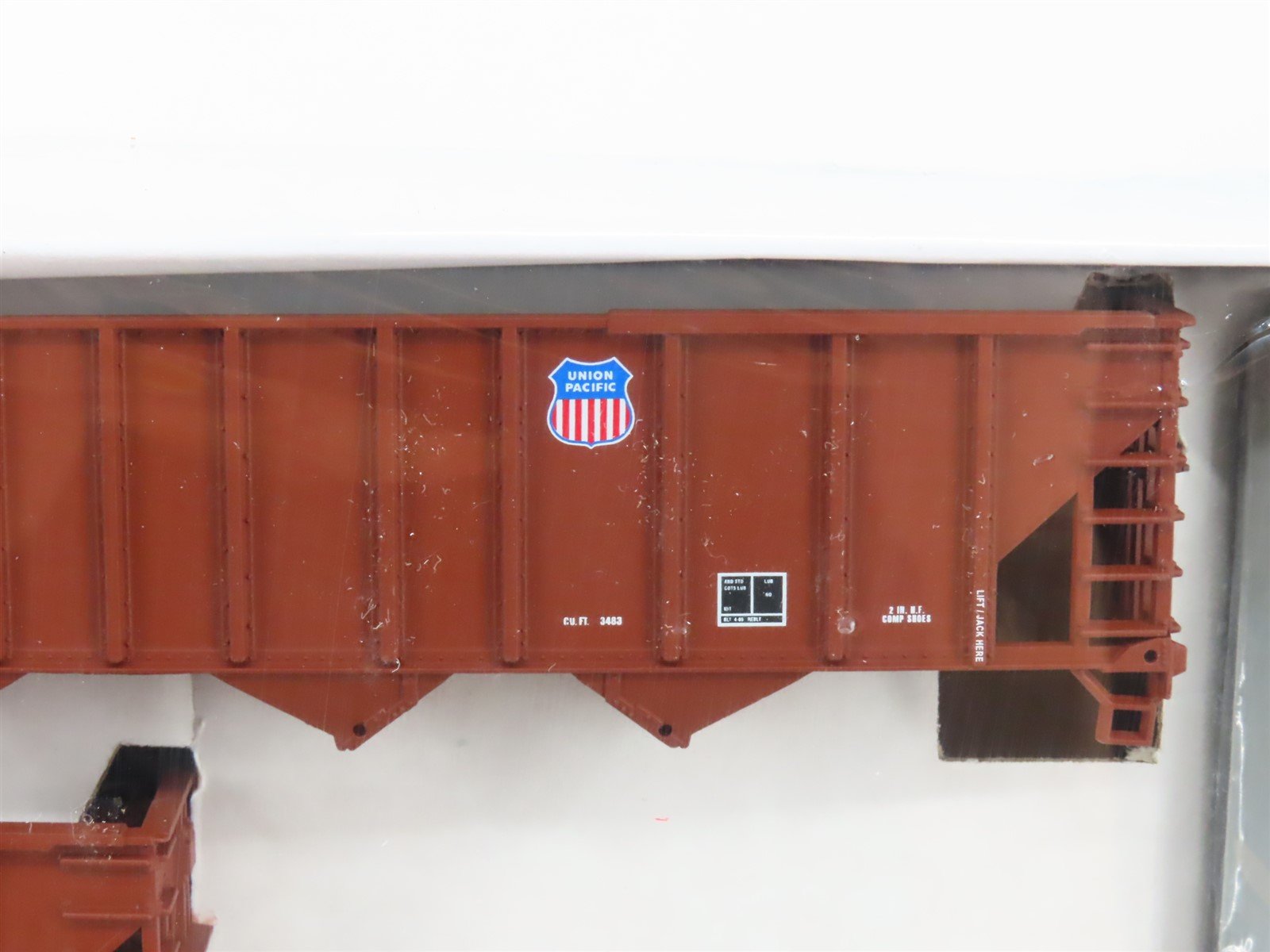 HO Walthers Kit 932-49451 D&RGW / UP Rio Grande 4-Bay 100-Ton Hoppers 6-Pack