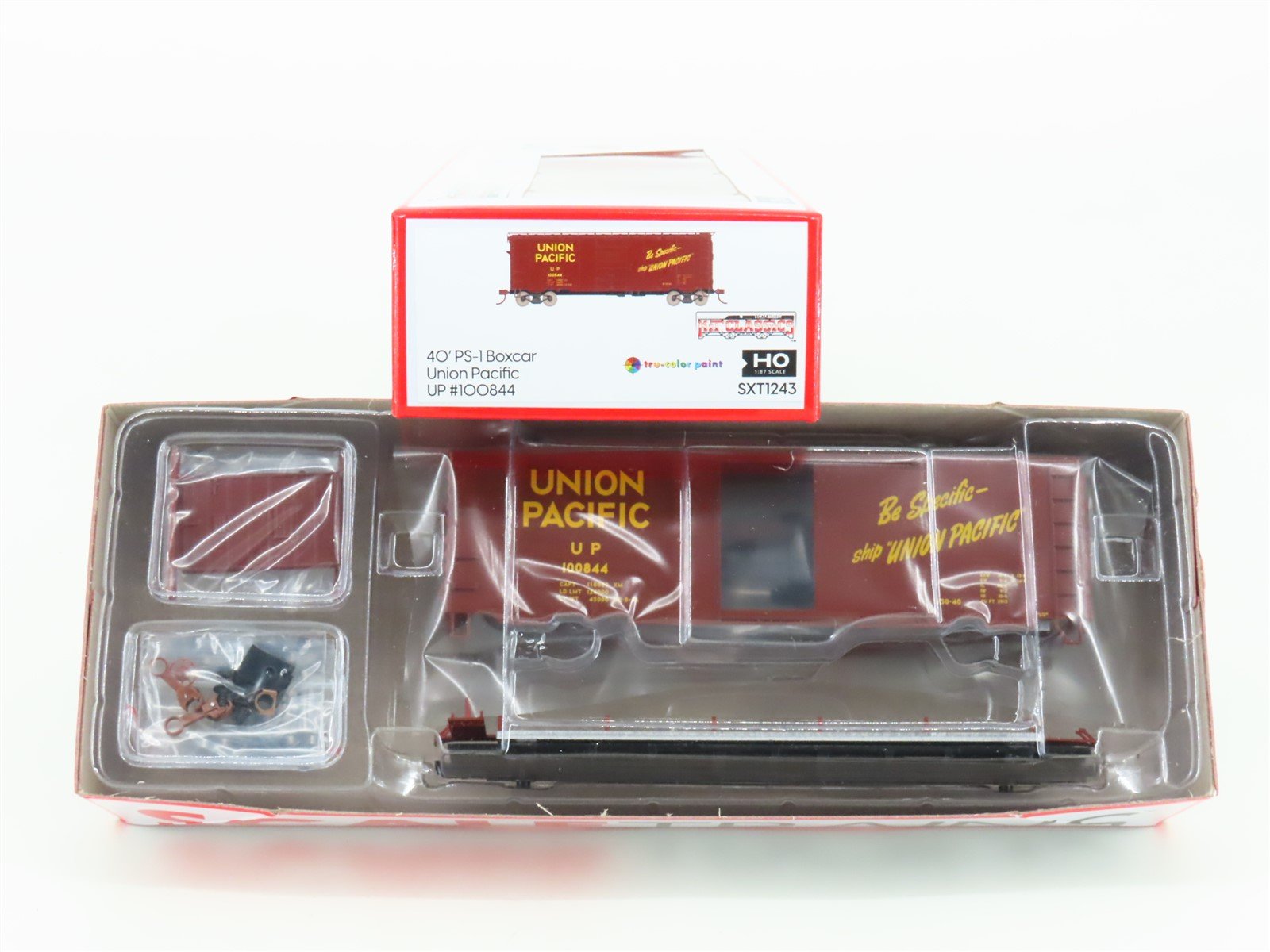 HO Scaletrains Kit Classics SXT1243 UP "Be Specific" 40' PS-1 Box Car #100844