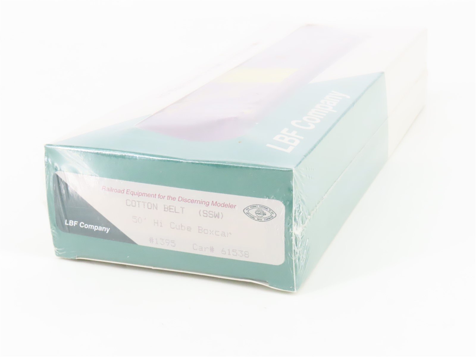 HO Scale LBF Kit 1395 SSW Cotton Belt 50' Hi-Cube Box Car #61538 - SEALED