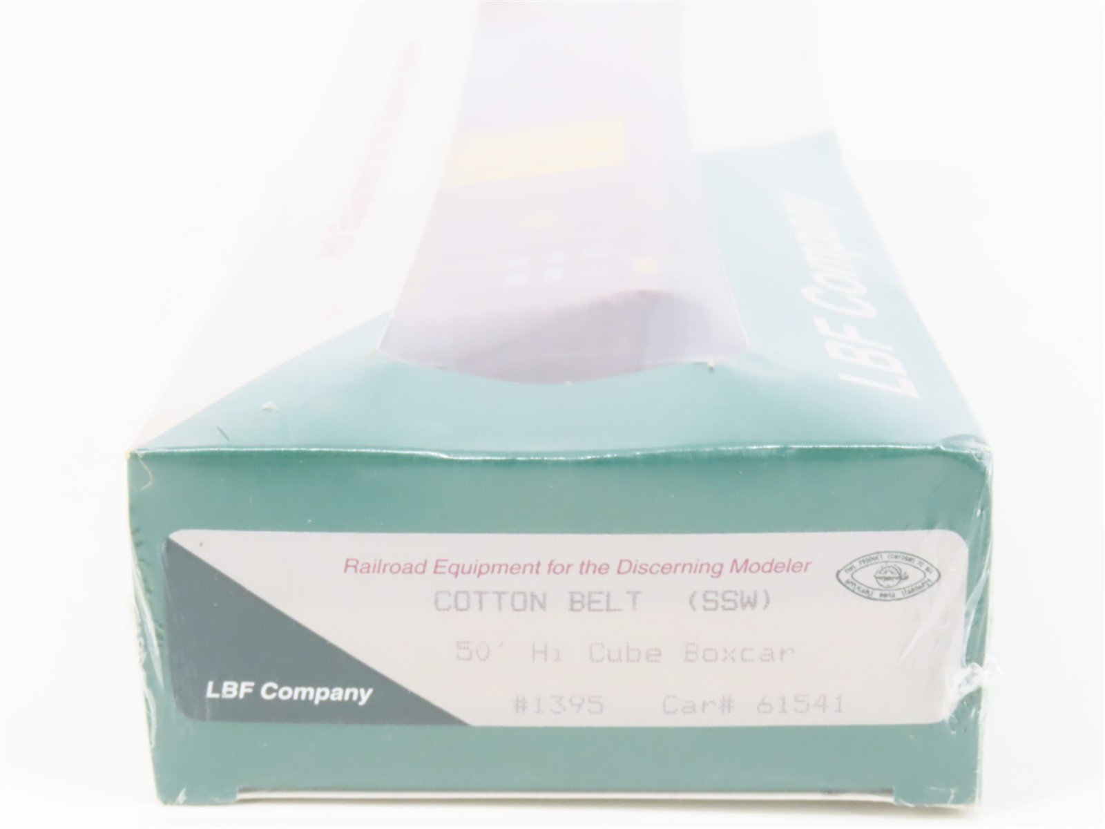 HO Scale LBF Kit 1395 SSW Cotton Belt 50' Hi-Cube Box Car #61541 - SEALED