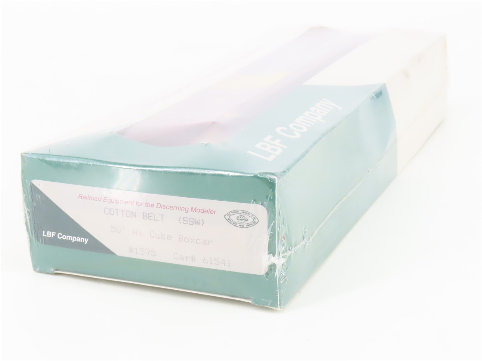HO Scale LBF Kit 1395 SSW Cotton Belt 50' Hi-Cube Box Car #61541 - SEALED