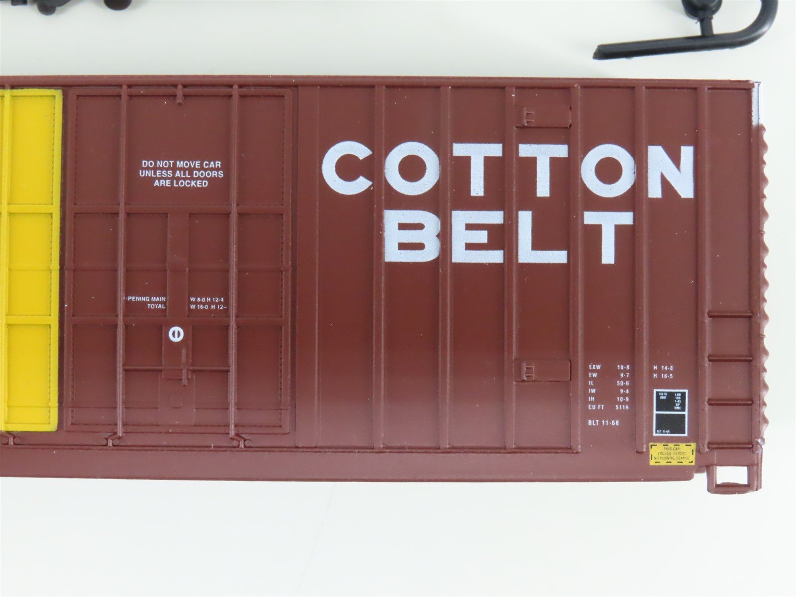 HO LBF Kit 1395 SSW Cotton Belt 50' Double Plug Door Hi-Cube Box Car #61544
