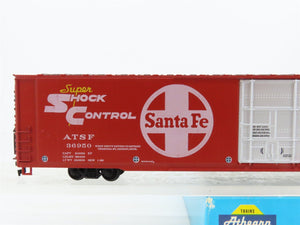 HO Scale Athearn 1975 ATSF Santa Fe Railroad 86' Hi Cube Box Car #36950
