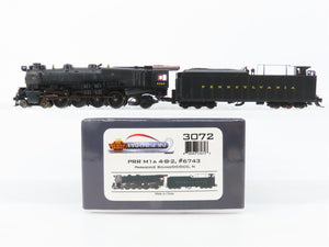 N Broadway Limited BLI 3072 PRR Pennsylvania 4-8-2 M1a Steam #6743 - Paragon2