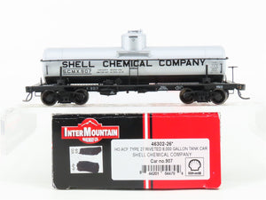 HO Scale Intermountain 46302-26 SCMX Shell Co 8k Gal Single Dome Tankcar #907