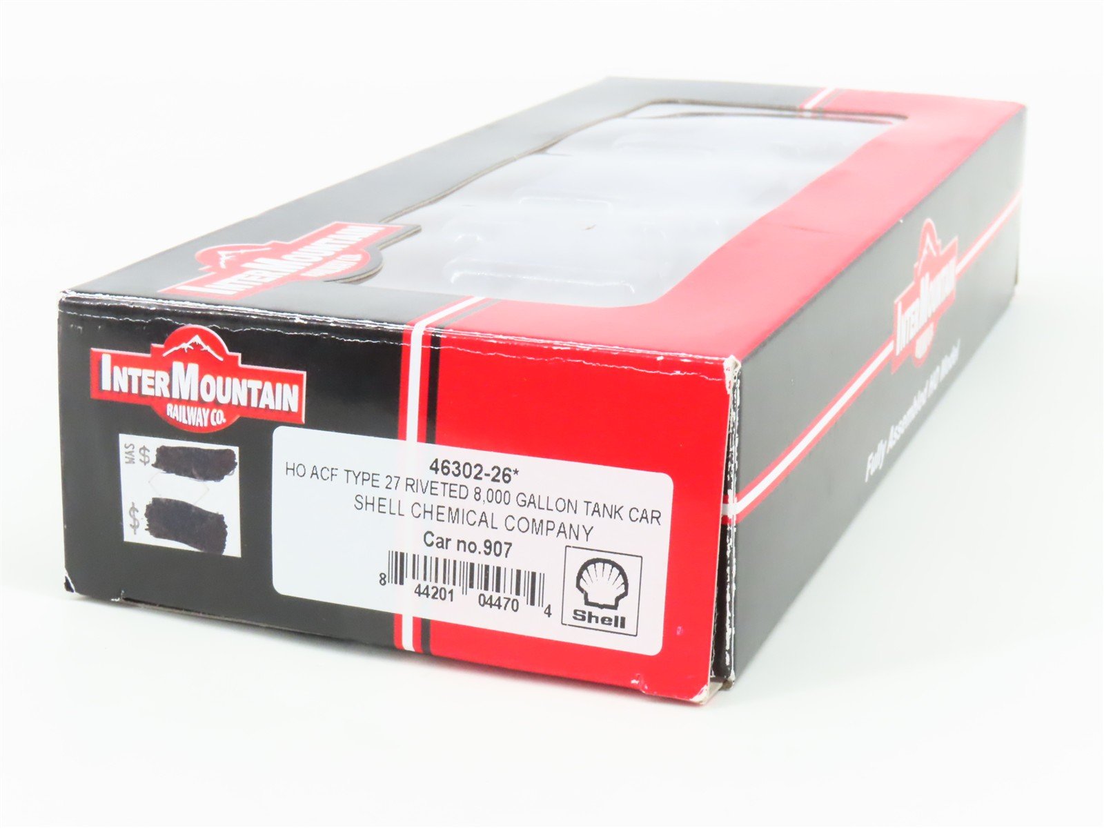 HO Scale Intermountain 46302-26 SCMX Shell Co 8k Gal Single Dome Tankcar #907