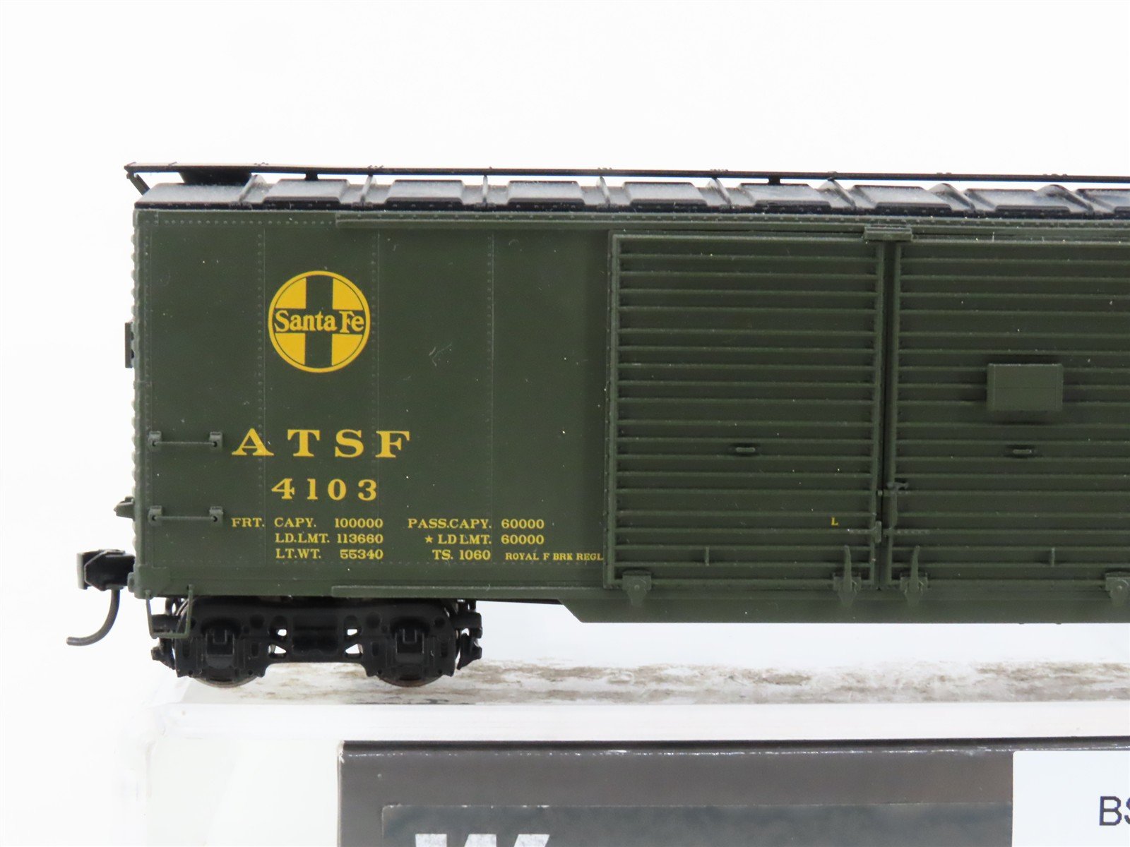 HO Scale Walthers Proto 920-101660 ATSF Santa Fe 50' AAR Express Boxcar #4103