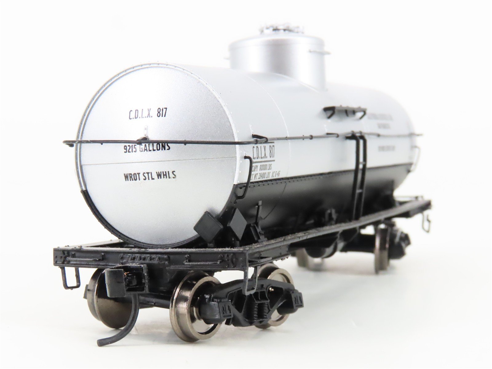 HO Scale Walthers 905-2011 CDLX California Dispatch Single Dome Tankcar #817