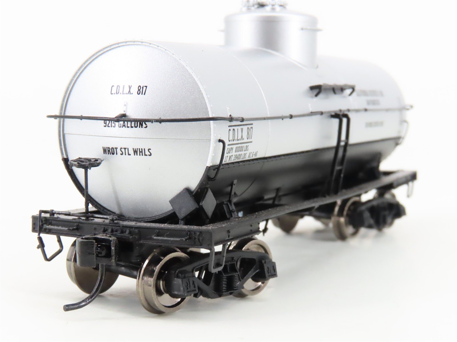 HO Scale Walthers 905-2011 CDLX California Dispatch Single Dome Tankcar #817