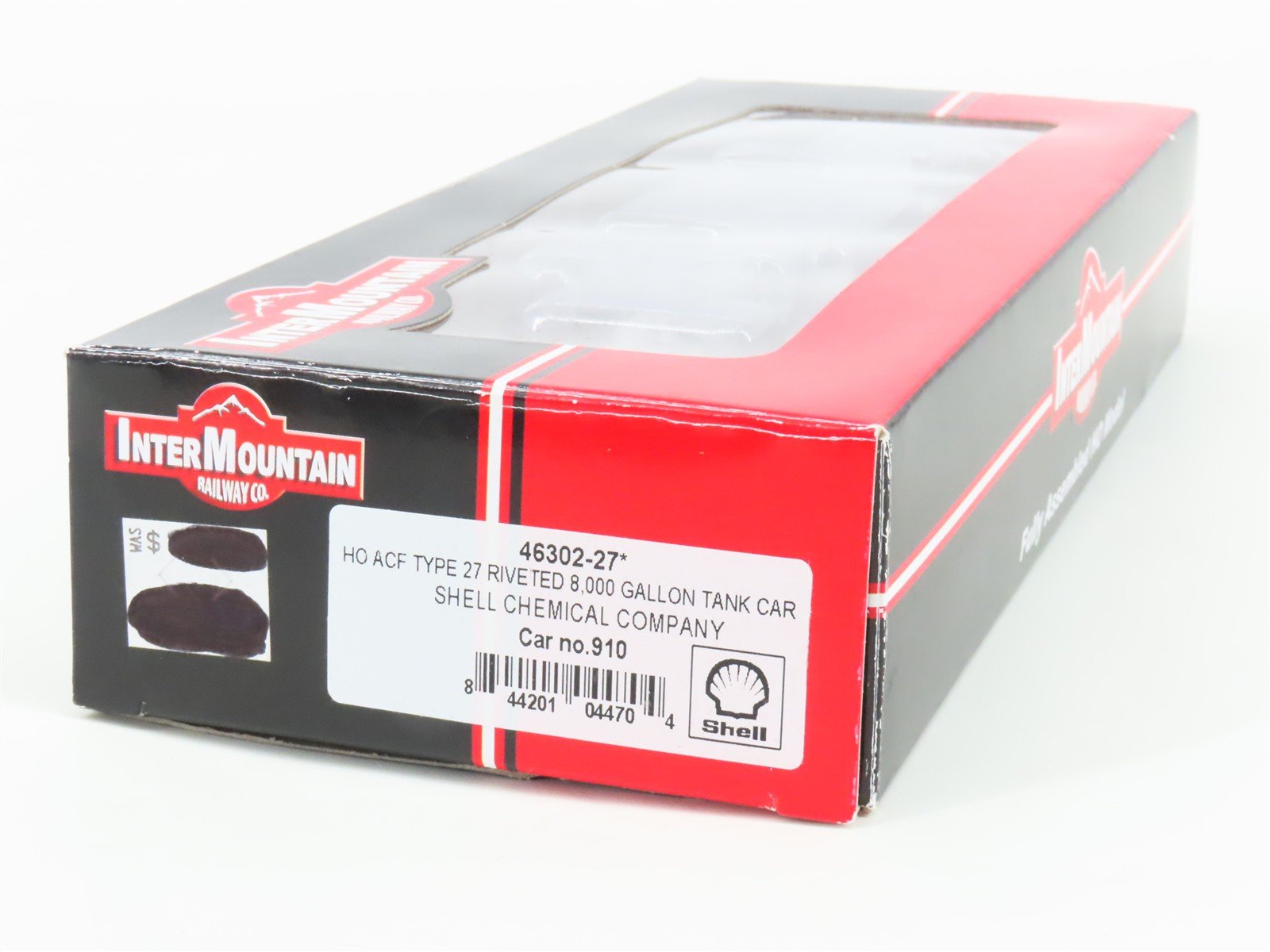 HO Scale Intermountain 46302-27 SCMX Shell Chemical Single Dome Tankcar #910