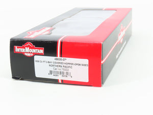HO Scale Intermountain 48635-07 NP Northern Pacific 2-Bay Covered Hopper #75002