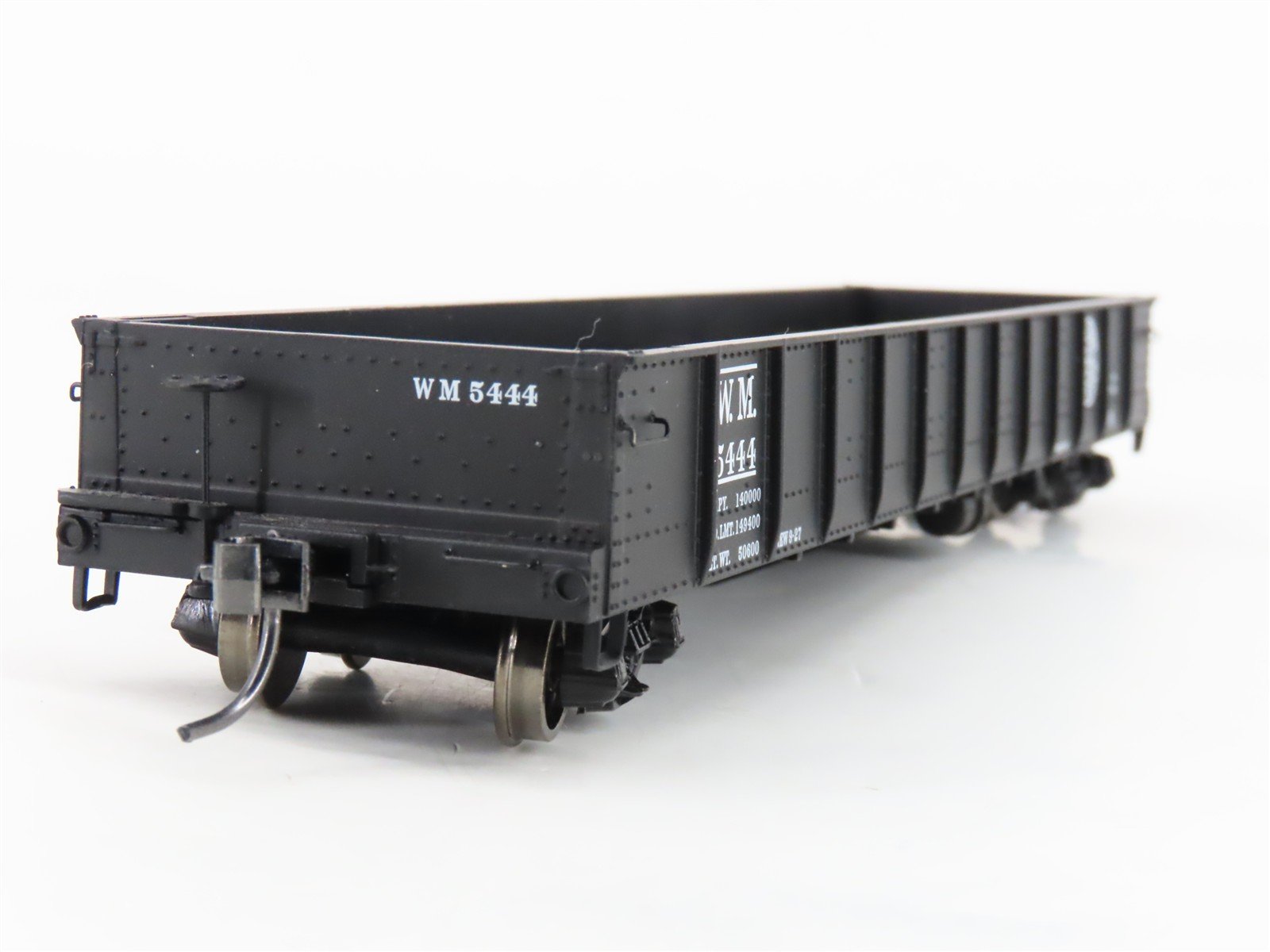 HO Scale Walthers Platinum 932-7472 WM Western Maryland 46' USRA Gondola #5444
