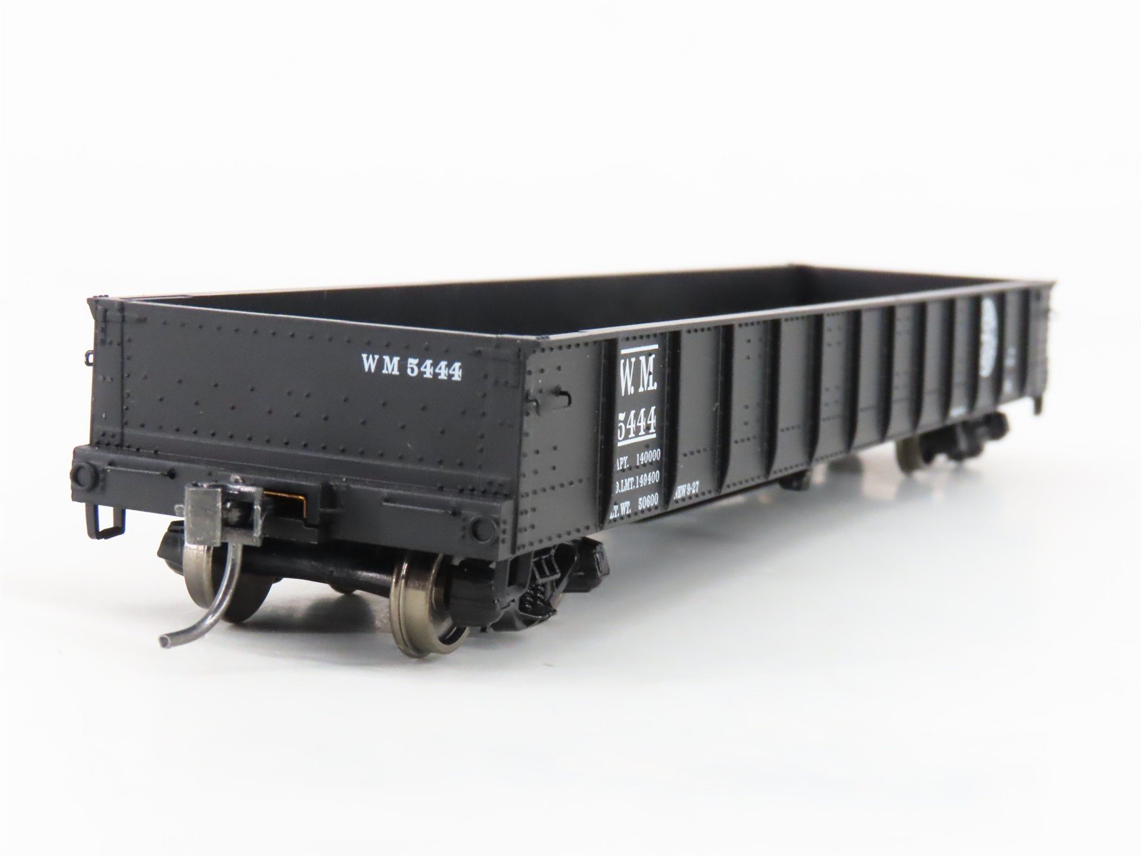 HO Scale Walthers Platinum 932-7472 WM Western Maryland 46' USRA Gondola #5444