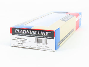 HO Scale Walthers Platinum 932-7471 PRR Pennsylvania 46' USRA Gondola #315898