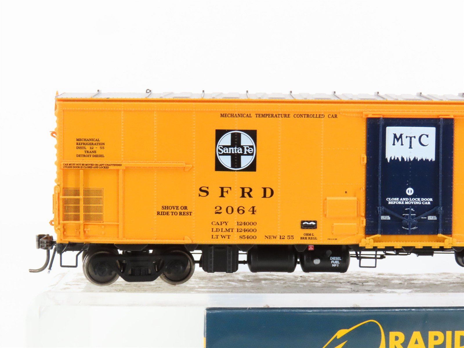 HO Scale Rapido 156001A SFRD Santa Fe 