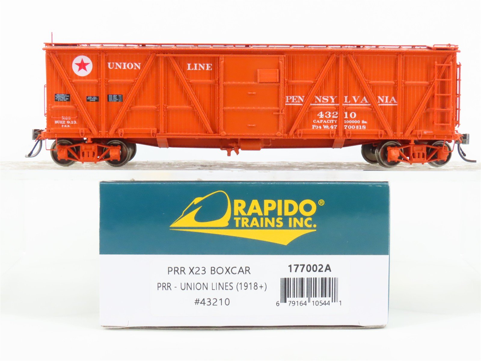 HO Scale Rapido 177002A PRR Pennsylvania 