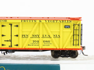HO Scale Rapido 177201A FGE/PRR Pennsylvania R7 Reefer Car #104086