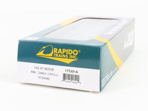 HO Scale Rapido 177201A FGE/PRR Pennsylvania R7 Reefer Car #104086