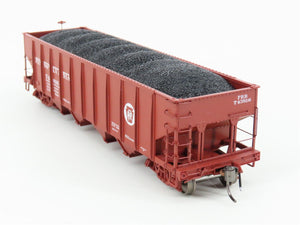 HO Scale Rapido 178003A PRR Pennsylvania H21A 4-Bay Hopper #743816 w/ Coal Load